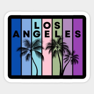 Los Angeles Travel Vibes Tee! Sticker